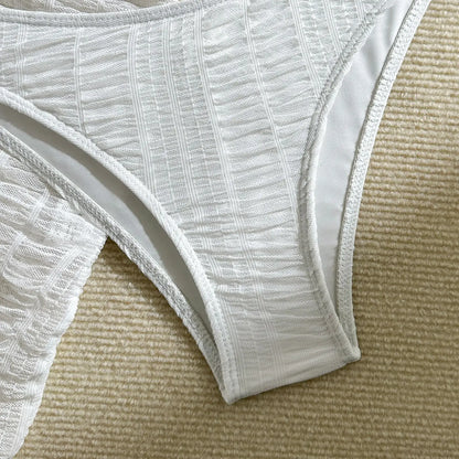 Sexy Bikini-Set mit Push-up und Bordüren – Perfekt für Strand und Pool