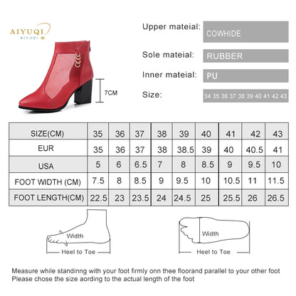 Damen Mesh Stiefel Strass High Heels Hochzeit
