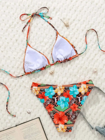 Sexy Bikini-Set mit Push-up-Effekt – ideal für Strand und Pool