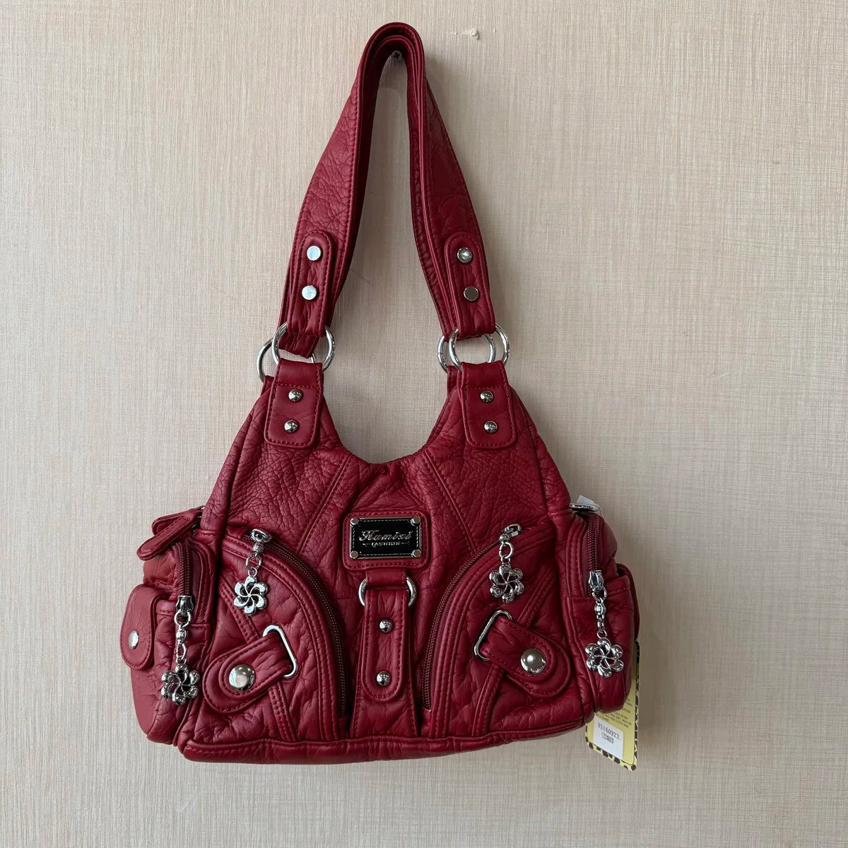 Damen-Handtasche Kleine Tote Mit Mehrfachfächern Aus Weichem Material Für Alltag Und Freizeit