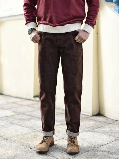 Herren Jeans aus Selvedge-Denim im Vintage-Stil mit Tapered Fit
