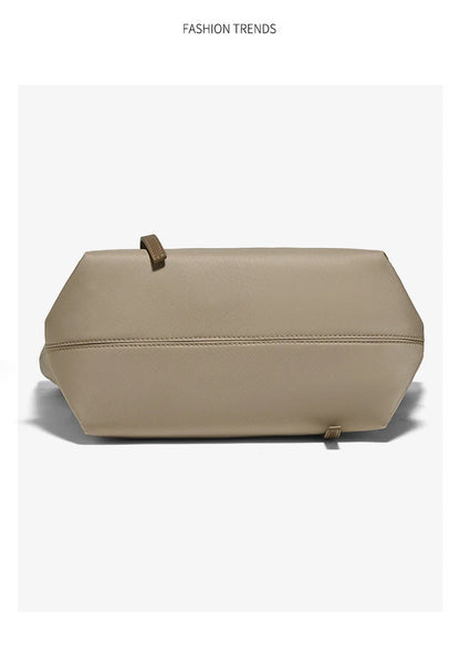 Damen Tote Bag aus weichem PU-Leder mit großem Fassungsvermögen