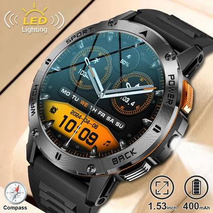 LIGE Outdoor-Sport-Smartwatch mit 1,53 Zoll Display und robustem Design