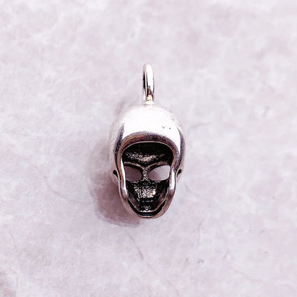 Damen-Anhänger Totenkopf Punk Rebel Street aus Sterlingsilber