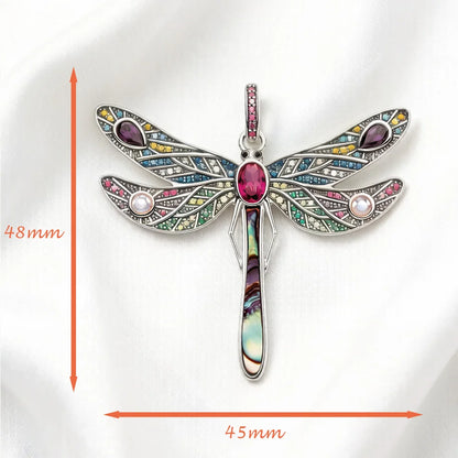 Damen-Anhänger Libelle Natur Freiheit Bohemia aus Sterlingsilber