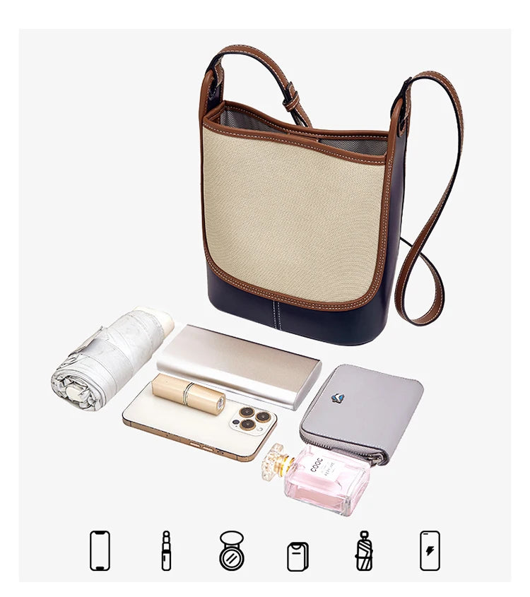 Damen Schultertasche im Hobo Style