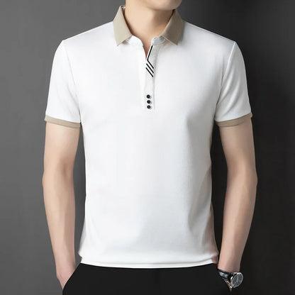 Herren-Poloshirt mit kurzen Ärmeln und Knopfleiste – ideal für den Alltag