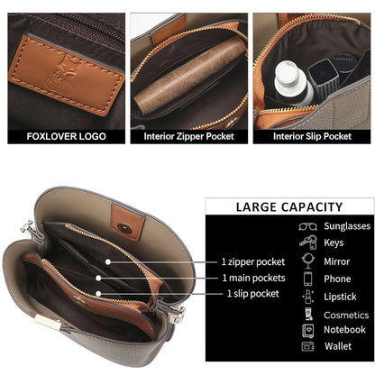 Damen Schulter Tasche im Retro Look