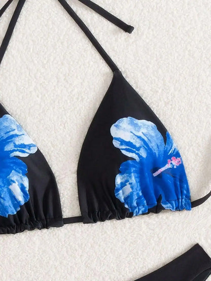 Glamouröses Damen-Bikini-Set mit Push-up-Effekt und glänzendem Design – perfekt für den Strand oder Pool