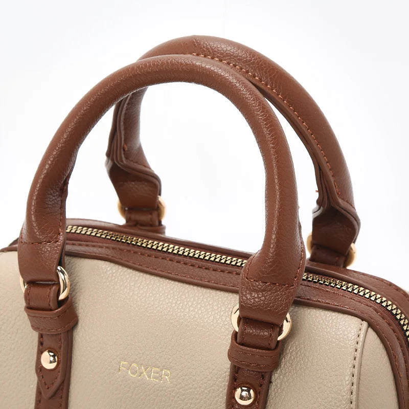 Damen Crossbody-Handtasche aus PU Leder im Chic Stil mit Großem Fassungsvermögen
