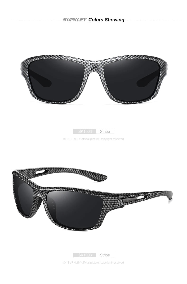 Sonnenbrille Sport polarisiert bunt UV400 Spiegel Bergsteiger Herren