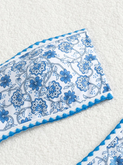 Sommerlicher Push-Up-Bikini im brasilianischen Stil – ideal für Strand und Pool