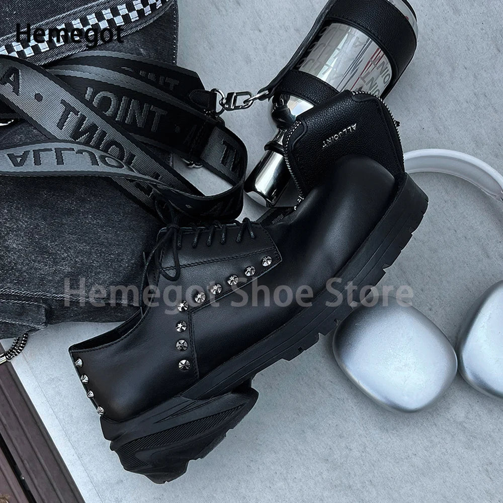 Schnürschuhe aus Echtleder für Herren – klassisch & bequem