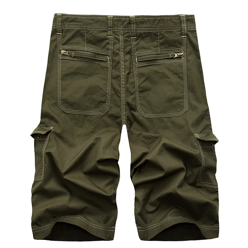 Kurze Herren-Webhose mit schnelltrocknendem, atmungsaktivem Design – ideal für Sport und Sommer.