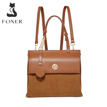 Damen Handtasche aus PU Leder im Minimalis Retro-Stil