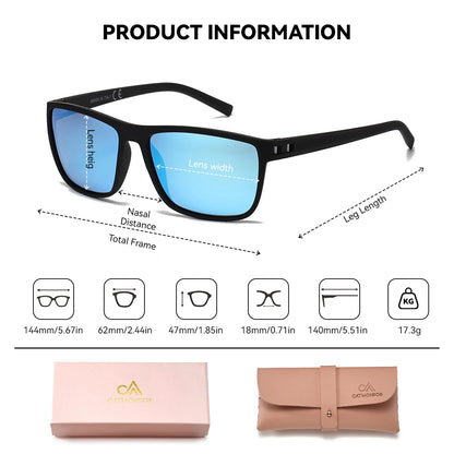 Sonnenbrille minimalistisch Polarisationsfolie Reise Fotografie Unisex