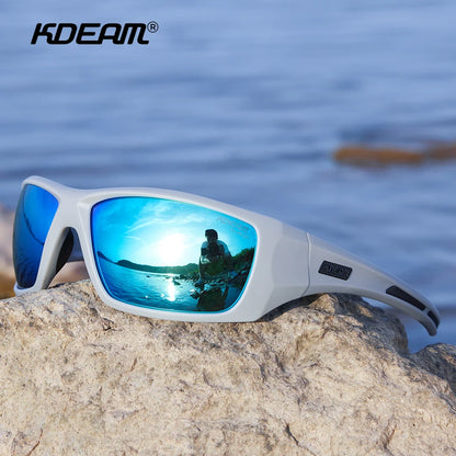 Sonnenbrille Radfahren TR90 polarisiert 1,2mm Glas Gummisteg Herren