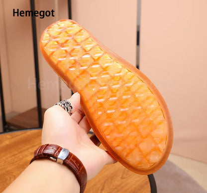 Men's Black Brown Sandals Roman Sandals New Summer Leather Non-Slip Soft Bottom Slippers Men's Casual Sandals Beach Shoes