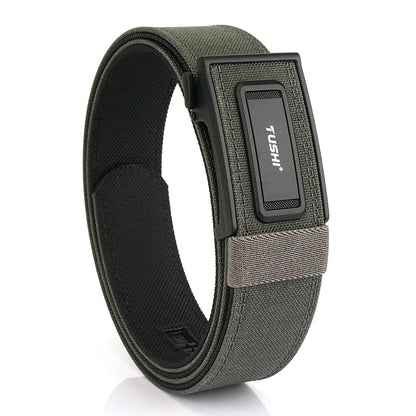 Herren-Taktischer Gürtel Mit Metall-Schnalle Für Outdoor-Einsatz 3,8 cm Breite Aus Polyester
