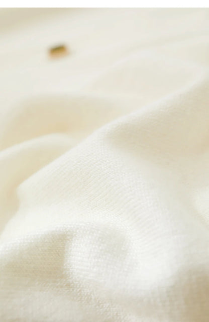 Damen-Strickjacke V-Ausschnitt chinesischer Stil Gürtel Langarm Herbst