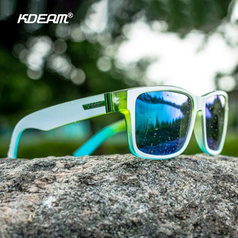 Sonnenbrille Sport polarisiert Surfen Wandern transparent UV400 Unisex