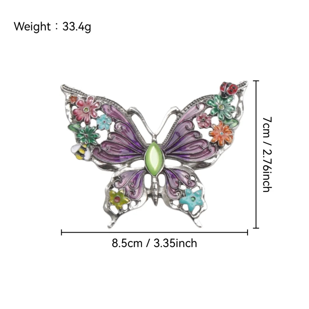 Brosche Schmetterling Tier Abzeichen Anstecknadel Party Hochzeit vielseitig
