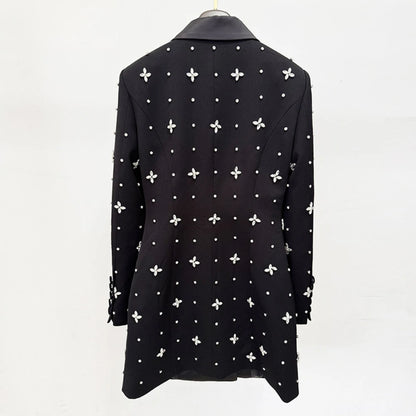Ärmelloses, trägerloses Damen-Tunikakleid mit Patchwork-Falten im minimalistischen Design – modisch und elegant