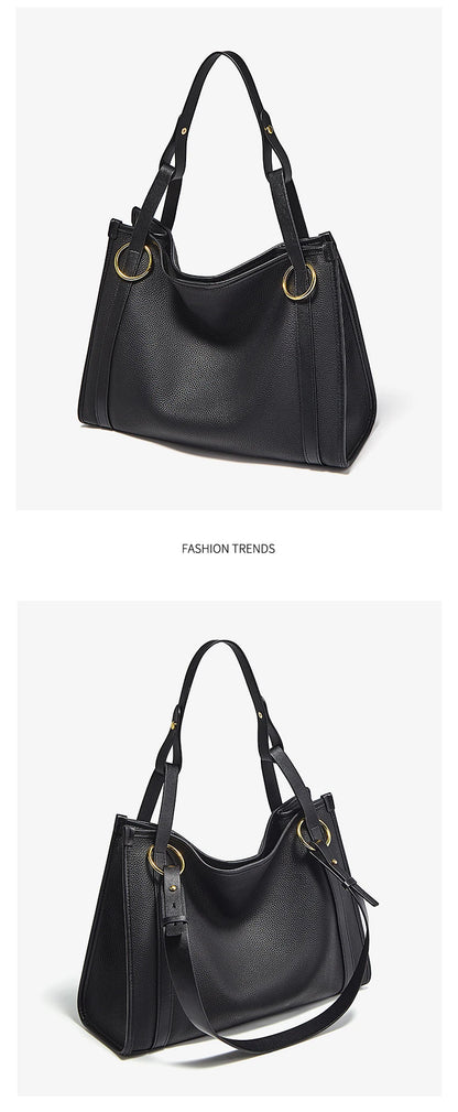Damen Handtasche Aus Echtem Leder Mit Große Kapazität Geschenk Für Liebhaber