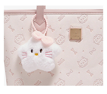 Damen Schultertasche Aus PVC-Leder Mit Großer Kapazität Im Alltag