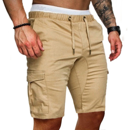 Lässige Herren-Shorts in Übergröße mit mehreren Taschen und lockerem Schnitt – ideal für die Arbeit