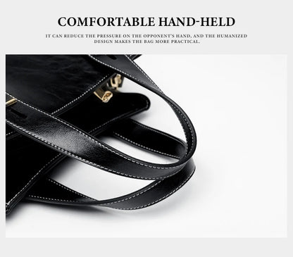 Damen Handtasche aus Split-Leder mit Crossbody Fashion Bags