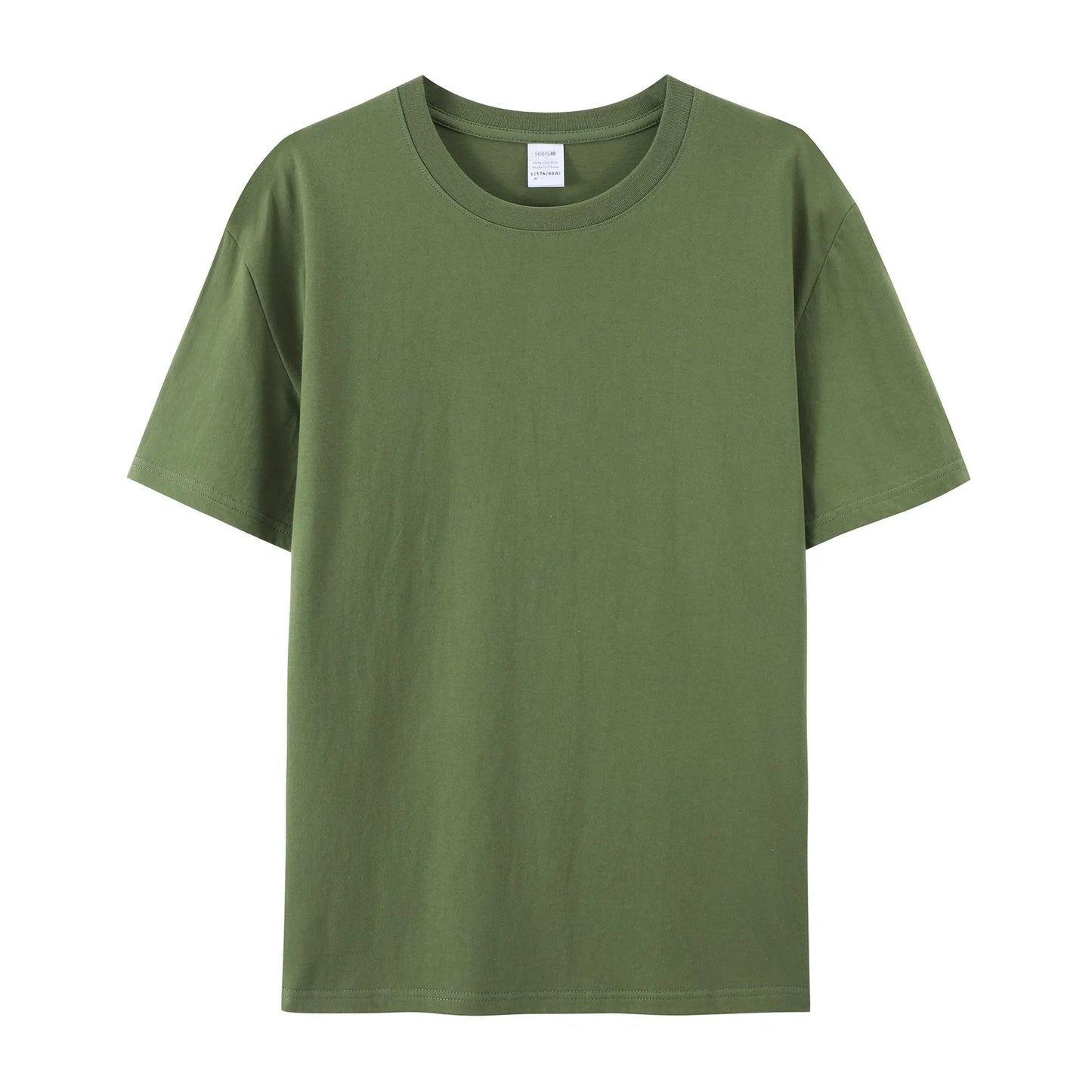 Herren Baumwolle T Shirt Leichter Oversize Schnitt Casual Sommer