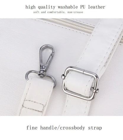 Damen-Handtasche Vintage Satchel Top-Handle aus PU-Leder Mit Innenfach und Ideale Geschenkidee