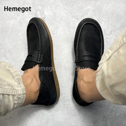 Elegante Herren-Loafer mit dicker Sohle – stilvoll & komfortabel