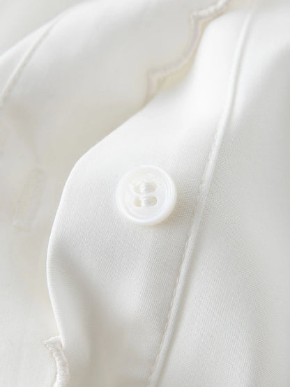 Sommerliches Damen-T-Shirt mit Perlen und kurzen Ärmeln – vielseitig kombinierbar und modisch chic