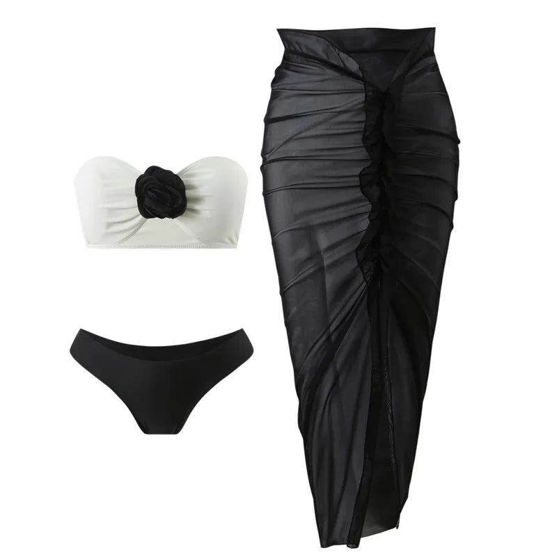 Sexy Bikini-Set für Damen mit Push-up-Effekt – ideal für Strand und Pool