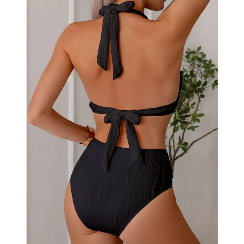 Sexy Bügel-Bikini-Set mit Push-up-Effekt – ideal für Strand und Pool im Sommer