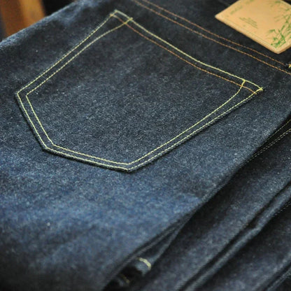Herren Raw Denim Jeans mit Slub Yarn im Slim Fit Stil
