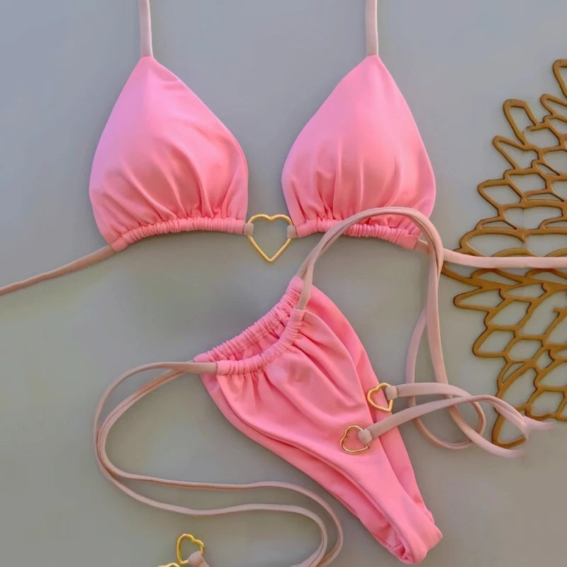 Sexy Bikini-Set mit Push-up-Effekt – Perfekt für Strand und Pool