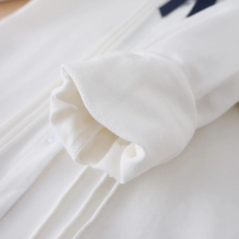 Mädchen Schul hemd Frühling Herbst Schuluniform Kinder Langarm Kinder Blusen Mädchen weiße Top Kleidung