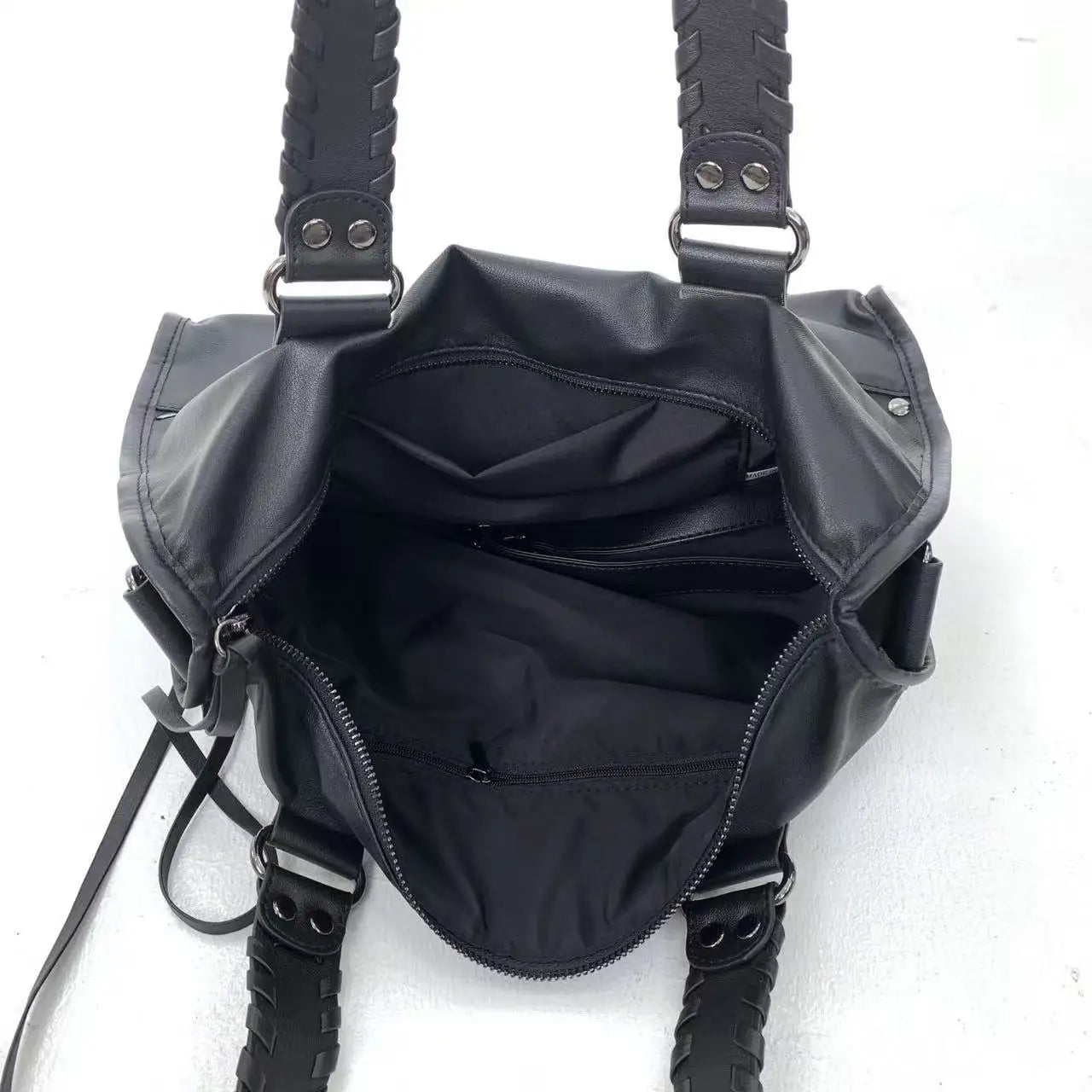 Damen-Tote Tasche Große Kapazität Aus Weichem PU-Leder Ideal für Alltag Reisen und Freizeit