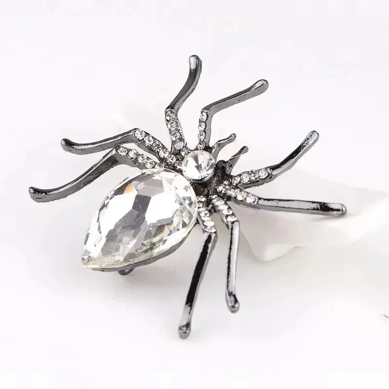 Brosche Spinne Insekt Retro Legierung Kragen Urlaub Zubehör Damen