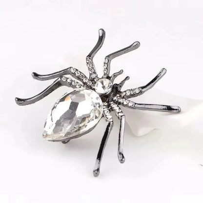 Brosche Spinne Insekt Retro Legierung Kragen Urlaub Zubehör Damen