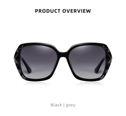 Damen-Sonnenbrille elegant Design Farbverlauf polarisiert UV400