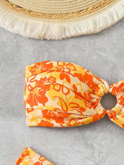 Weißer Push-Up-Bikini im brasilianischen Stil – verführerisches Bade-Set für den Strand und Pool