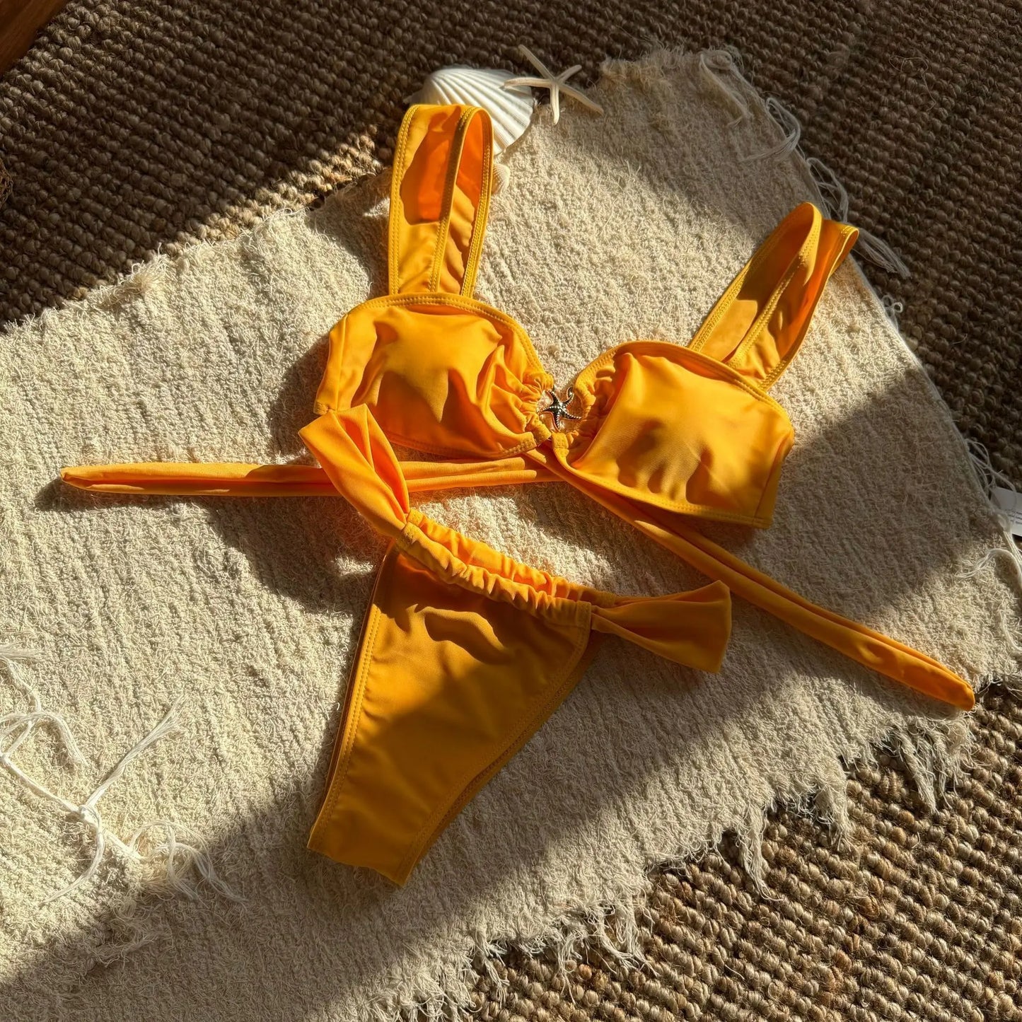 Sexy Push-Up Bikini-Set für Damen – Brasilianischer Stil