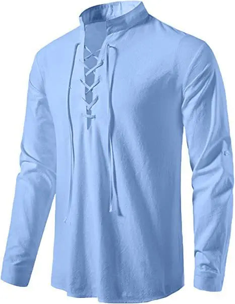 Leichtes Herren-Kurzarmhemd in einfarbigem Design – ideal für Freizeit und Business
