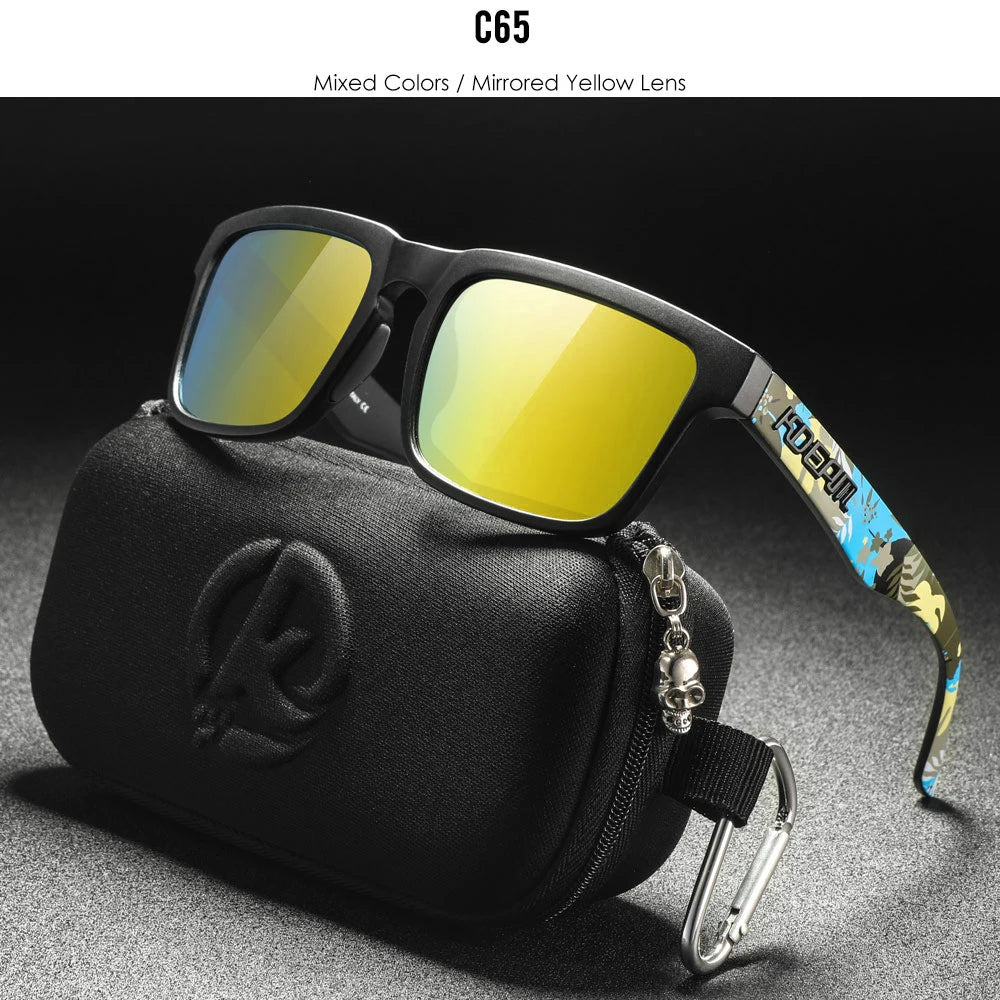 Sonnenbrille polarisiert minimalistisch modern Etui Unisex neue Farben