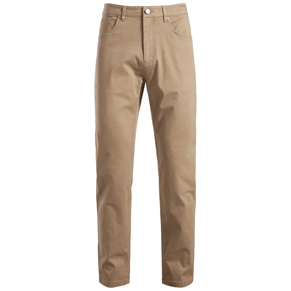 Premium Herrenhose Aus Weicher Baumwolle Mit Reißverschluss Schlank Bequem