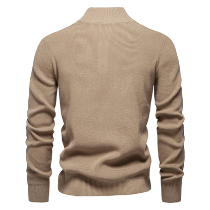 Herren Pullover im lässigen Stil mit Rollkragen für Herbst und Winter